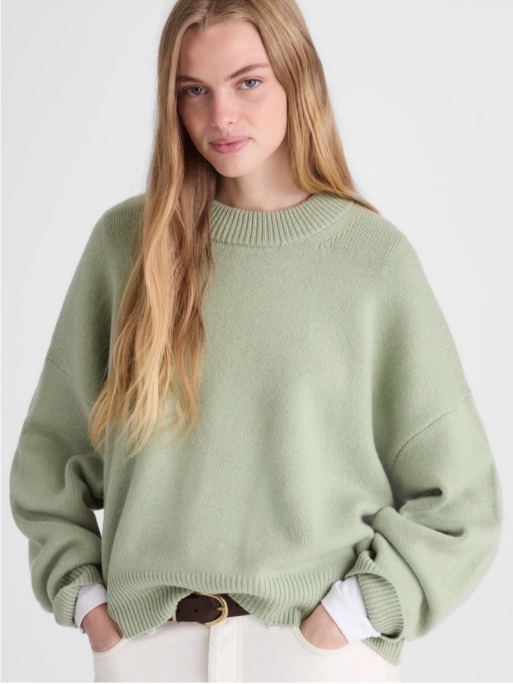New madewell boxy pullover